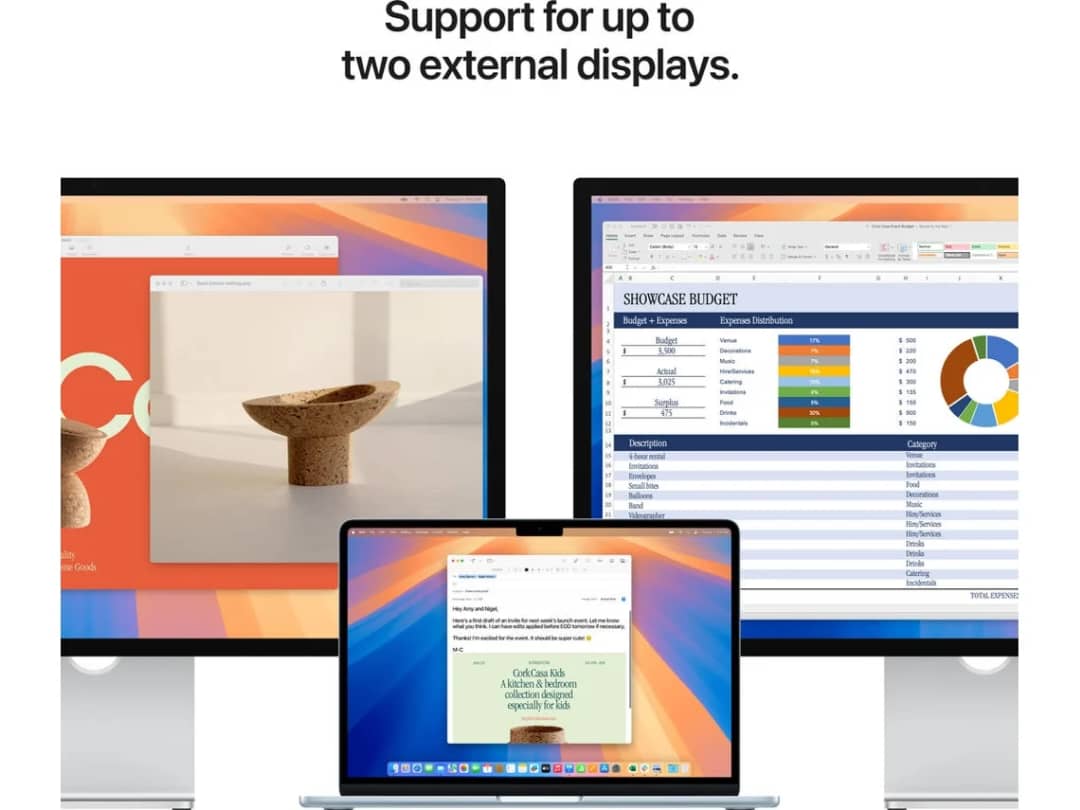 MacBook Air APPLE Meia-Noite (13.6'' - Apple M4 10-Core - RAM: 16 GB - 512 GB SSD - 10-Core)
