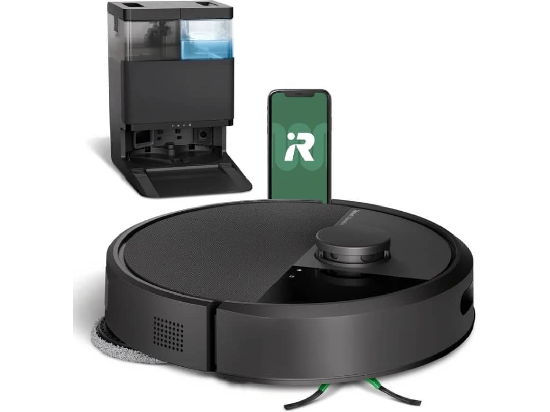 Aspirador Robô IROBOT Roomba Plus 406 Combo + Base Autowash (Autonomia: 180 min - Preto)