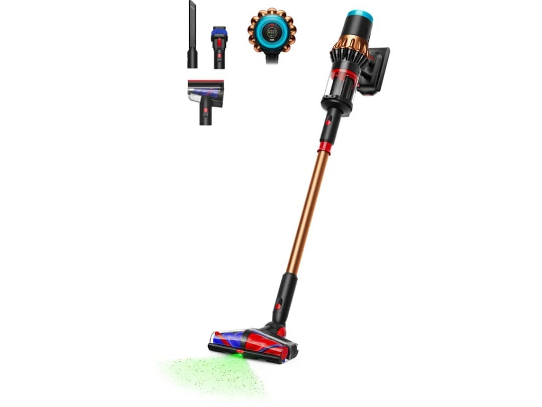 Aspirador Vertical DYSON Piston Animal DS60 (Autonomia 70 min - 1.3 L - Cobre)