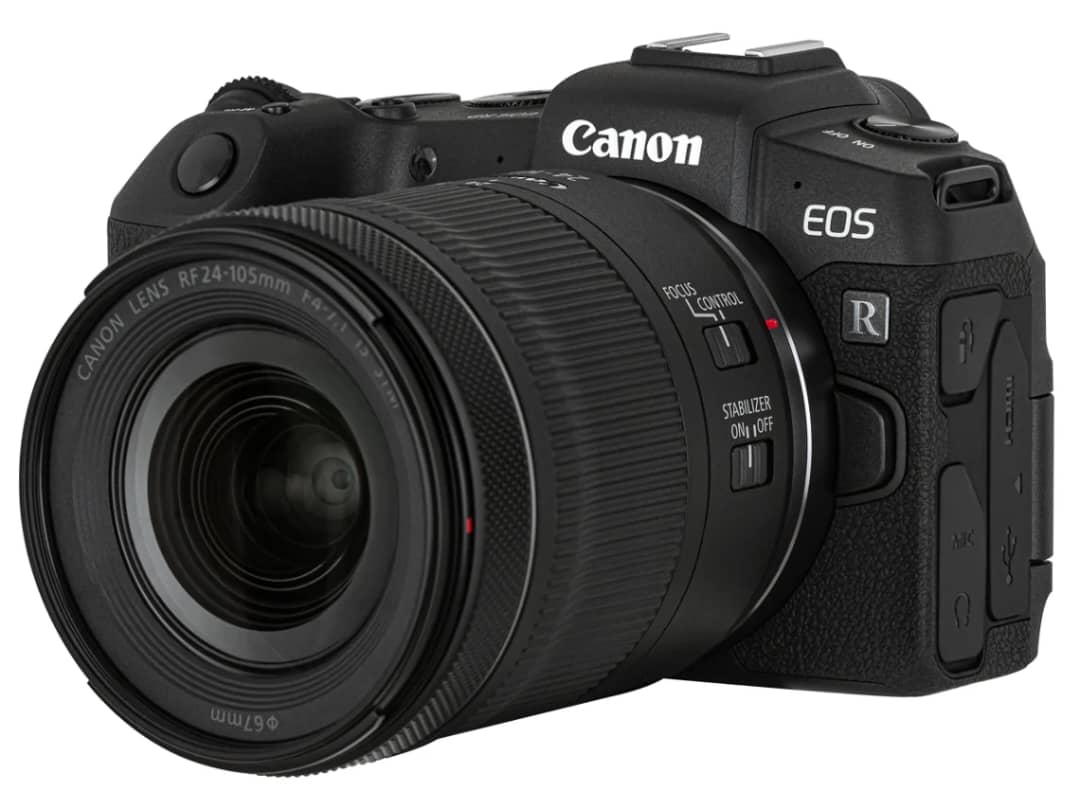 Kit Máquina Fotográfica Mirrorles CANON EOS RP + RF 24 - 105 f/4-7.1 IS STM (Full-Frame)