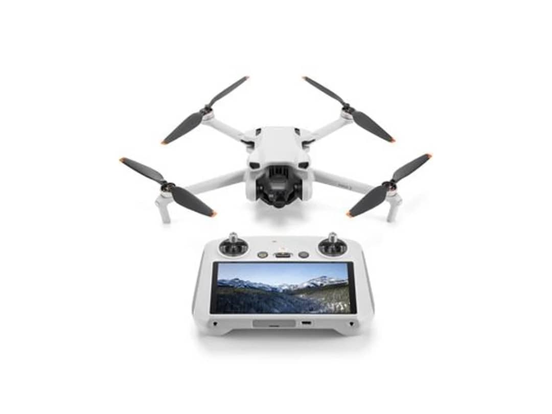 Drone DJI Mini 3 + DJI RC (Autonomia: 31 minutos - Cinzento)