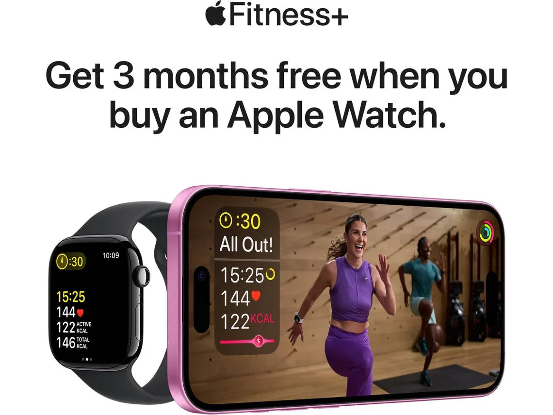 APPLE Watch SE GPS 40mm Alumínio Luz das Estrelas com Bracelete Desportiva Luz das Estrelas (Tamanho: S/M)