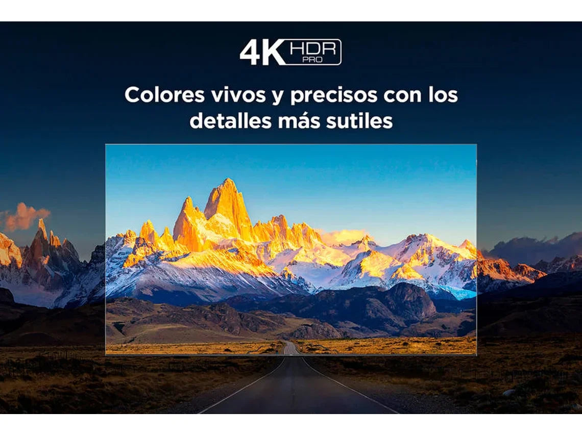 TV TCL 98C655 com tela QLED de 98'' (249 cm), resolução 4K Ultra HD e recursos Smart TV