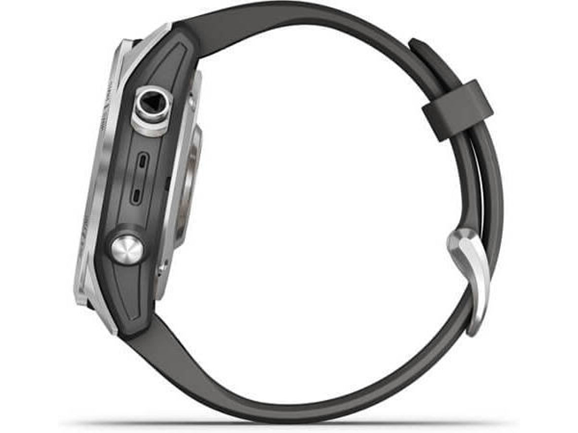 Relógio Esportivo GARMIN Fenix 7S (Bluetooth - Até 18 dias de autonomia - Cinza)