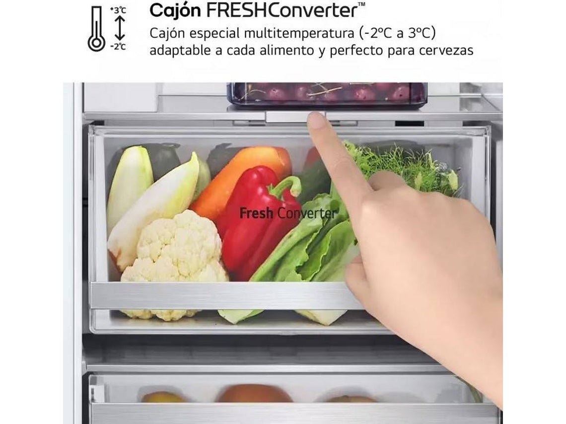 Frigorífico Americano LG GSXE80PYBD Instaview (No Frost - 628 L - 179 cm - Inox)