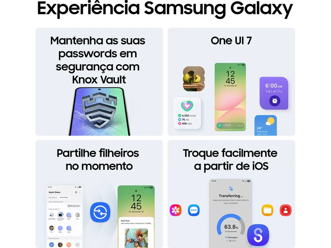 Smartphone SAMSUNG Galaxy A56 5G (6.7'' - 8 GB - 256 GB - Preto)