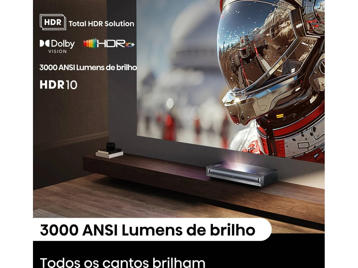 Laser TV HISENSE PX3 - PRO (80'' - 150" - 4K Ultra HD)