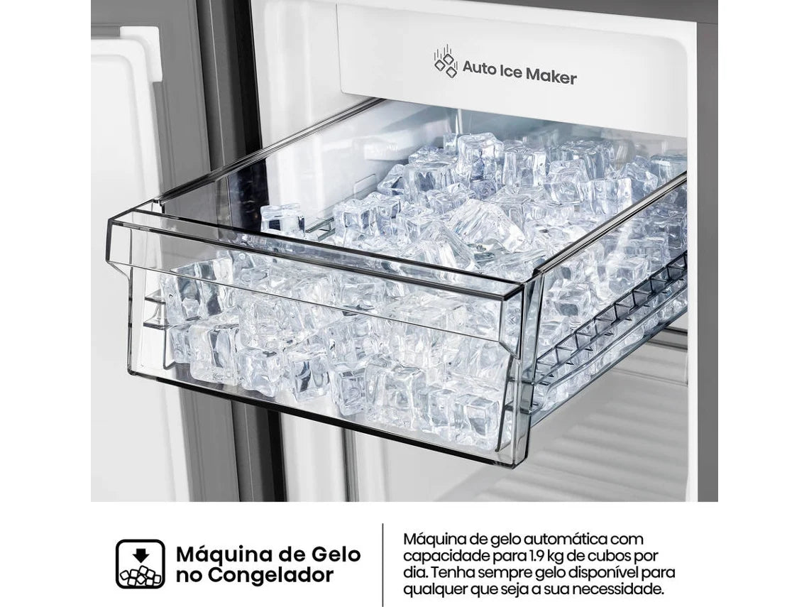 Frigorífico Americano HISENSE RQ5P470SYID D (No Frost - 178.5 cm - 483 L - Inox)