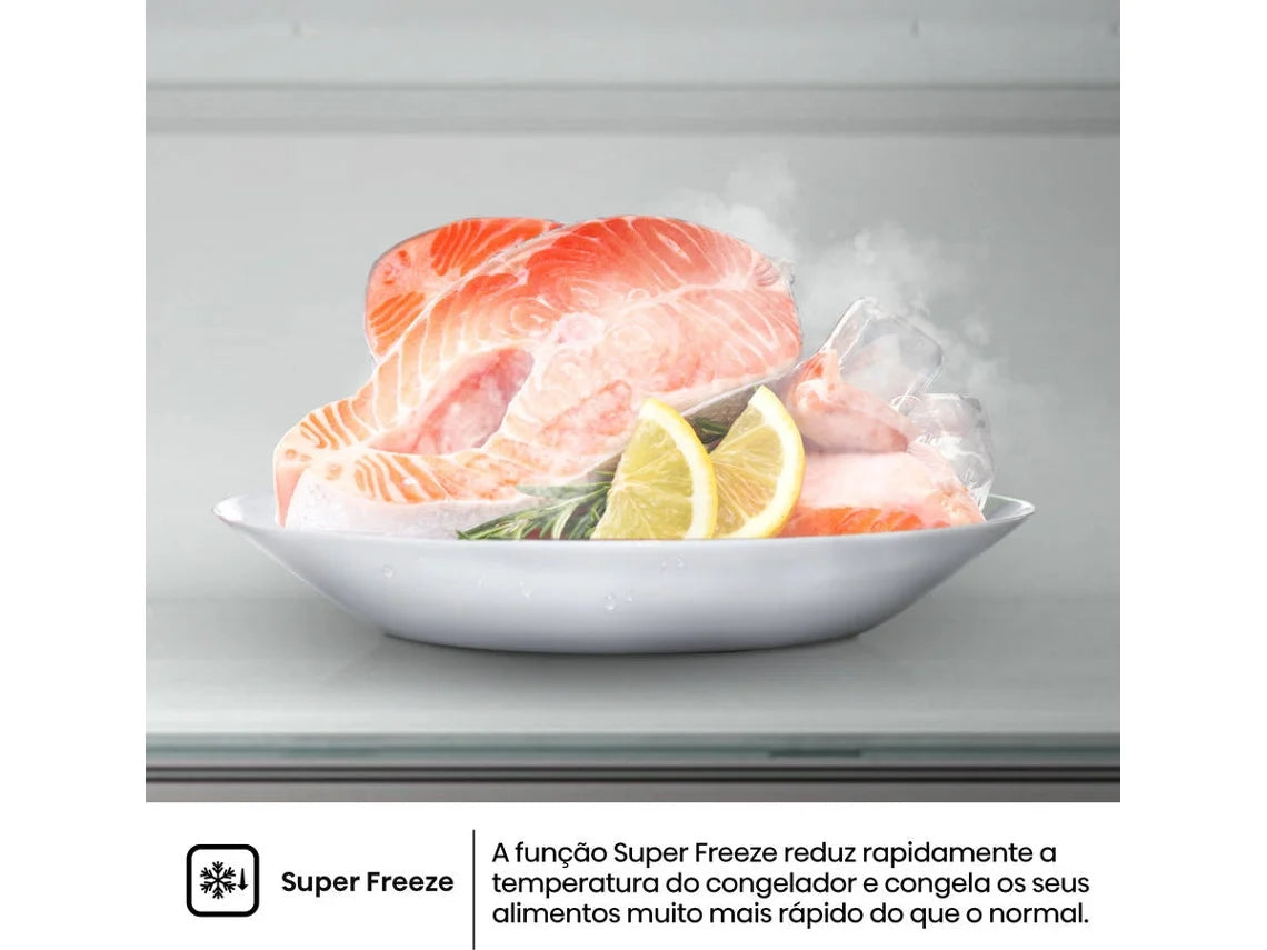 Frigorífico Combinado HISENSE RB390N4BCC (No Frost - 186 cm - 304 L - Inox)