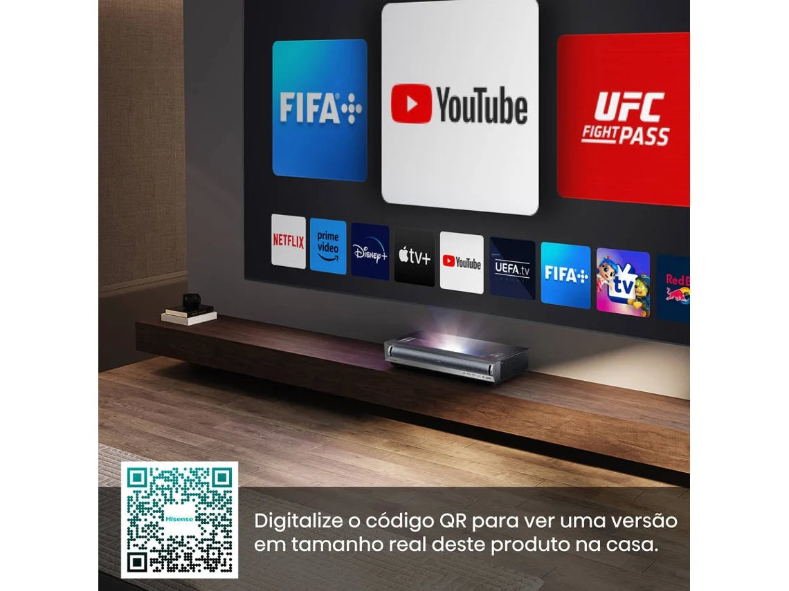 Laser TV HISENSE PX3 - PRO (80'' - 150" - 4K Ultra HD)
