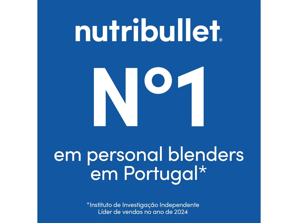 Liquidificador NUTRIBULLET Personal Blender Original 600 NB606DG (650 W - 0.710 L - Inox)