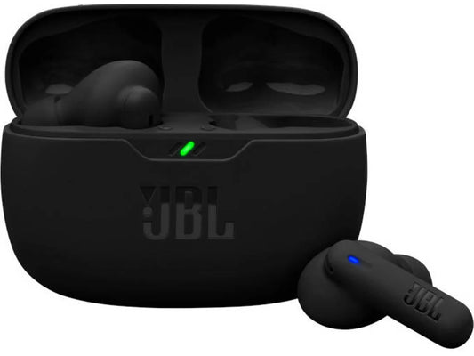 Auriculares Bluetooth True Wireless JBL WAVE BEAM 2 (In Ear - Microfone - Noise Cancelling - Preto)