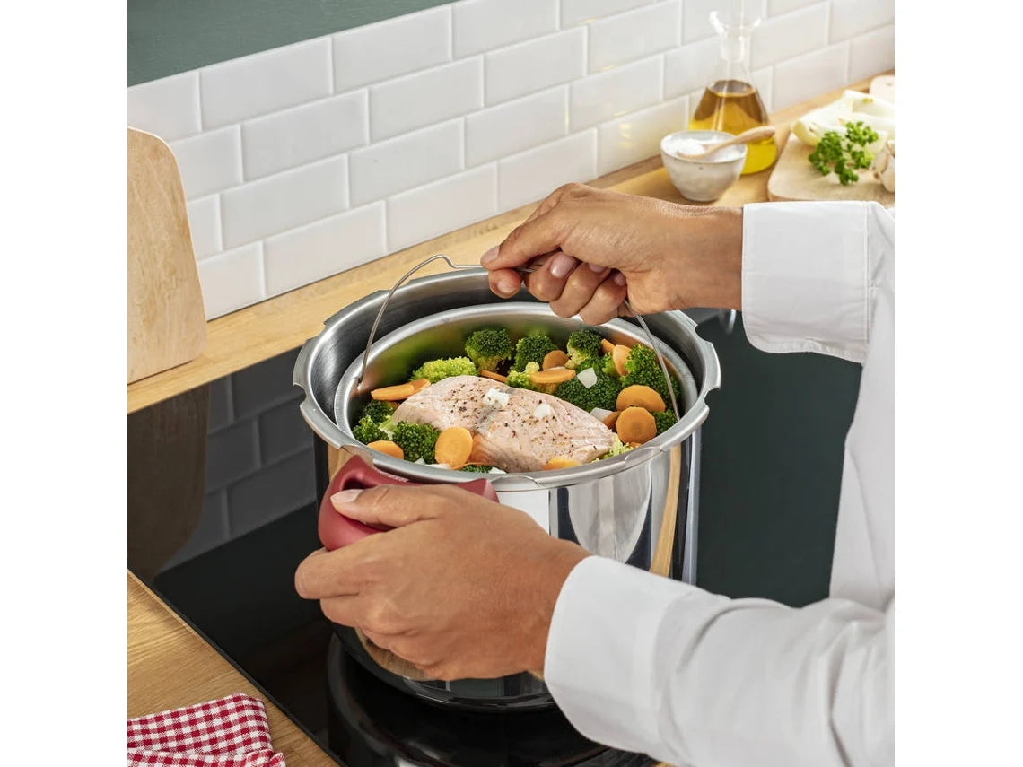 Panela de Pressão TEFAL Clipso Minut Perfect P4620733 (6 L)