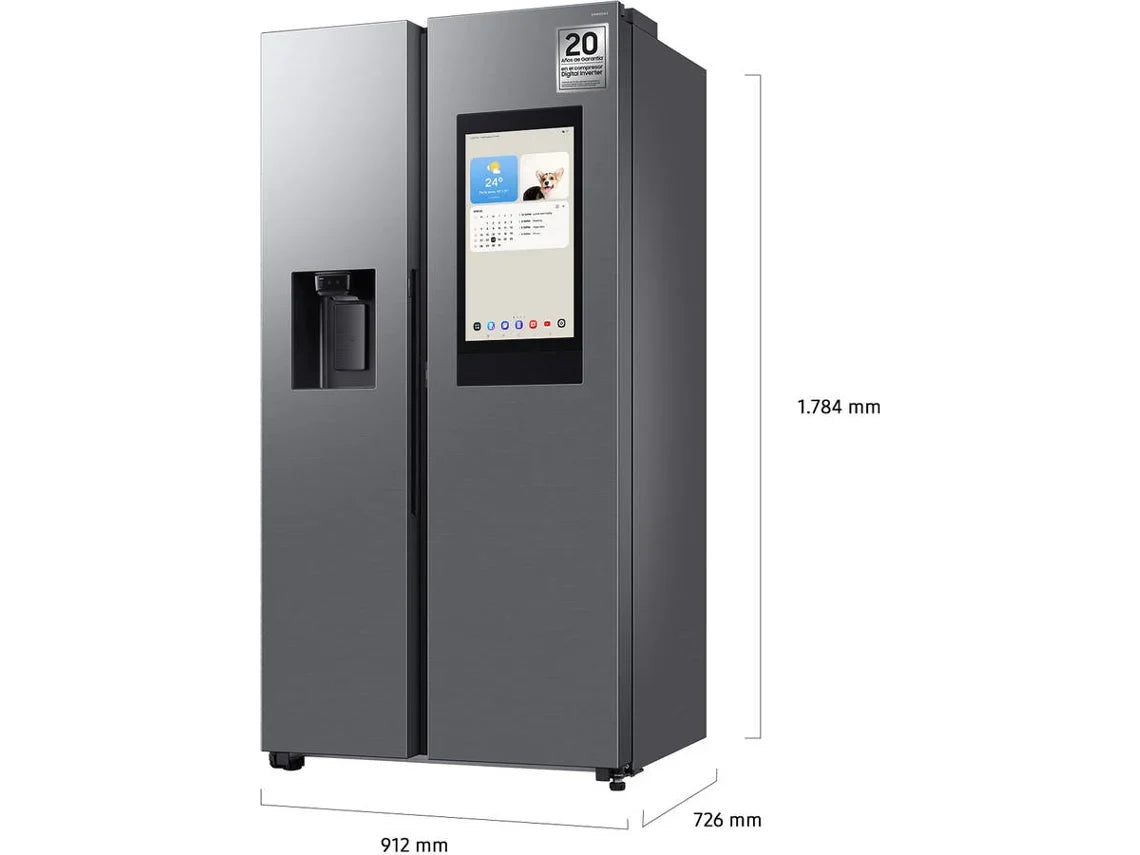 Frigorífico Americano SAMSUNG RS90F66BETEF E (No Frost - 178.4 cm - 614 L - Inox)

Energetic Certification - E