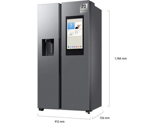 Frigorífico Americano SAMSUNG RS90F66BETEF E (No Frost - 178.4 cm - 614 L - Inox)

Energetic Certification - E