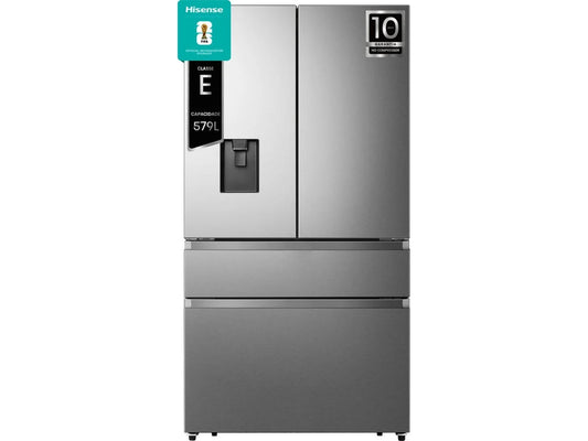 Frigorífico Americano HISENSE RF749N4SWSE (No Frost - 178.5 cm - 579 L - Inox)