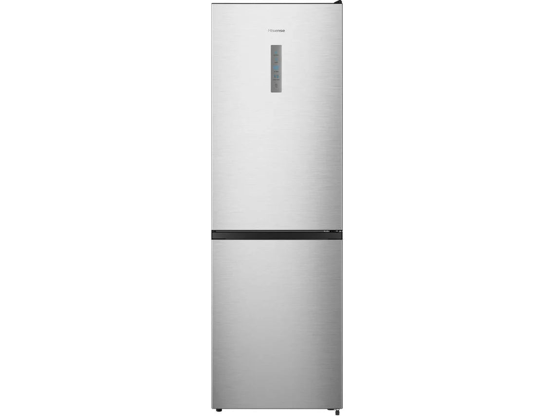 Frigorífico Combinado HISENSE RB390N4BCC (No Frost - 186 cm - 304 L - Inox)