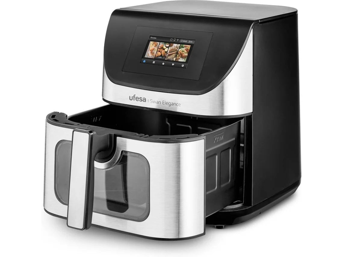Fritadeira sem Óleo UFESA Swan Elegance (7.5 L - Preto)