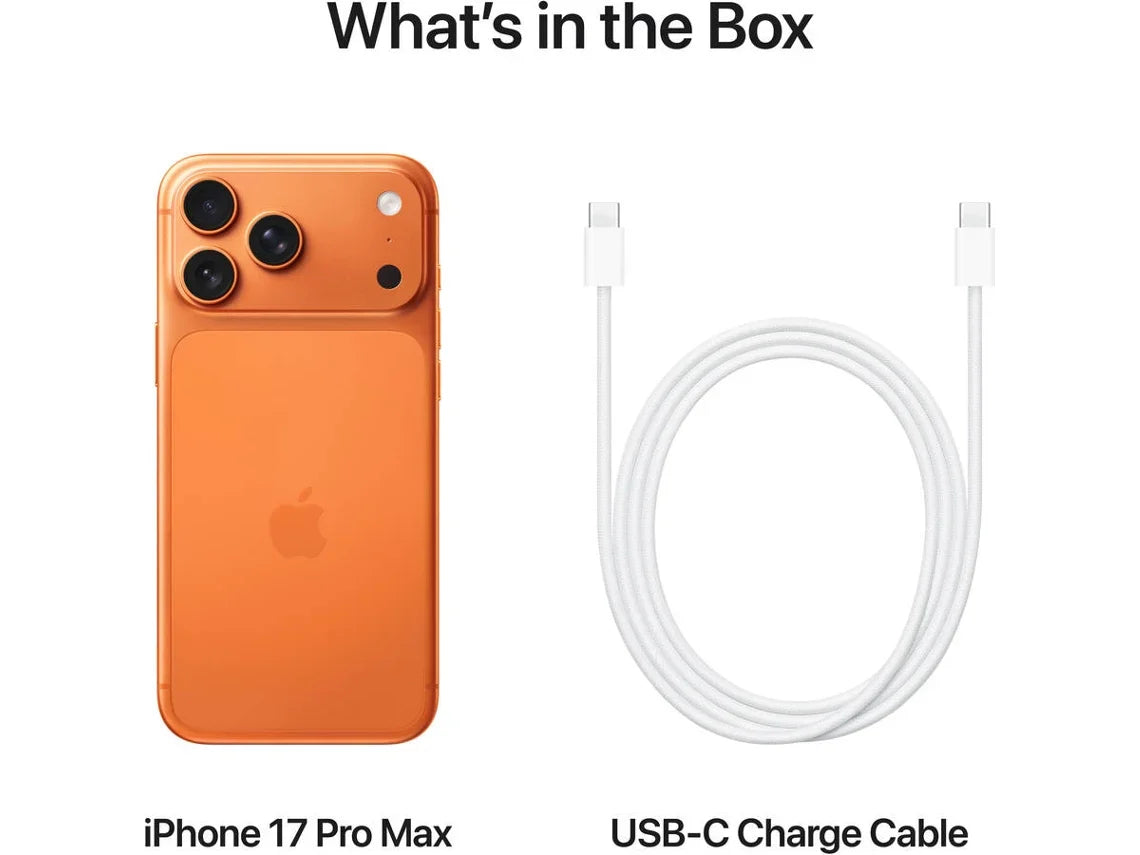 iPhone 17 Pro Max APPLE (6.9'' - 256 GB - Laranja cósmico)
