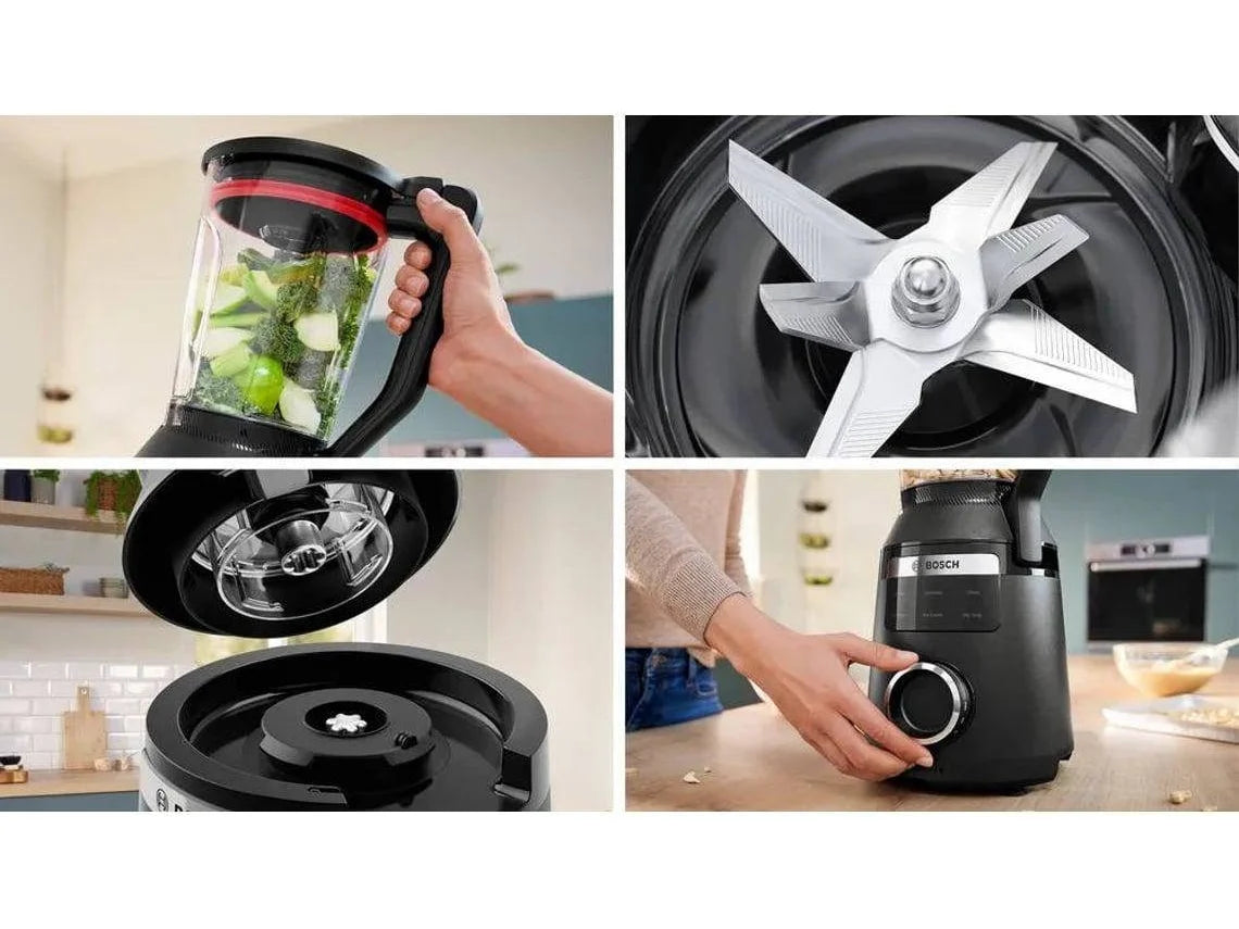 Liquidificador BOSCH MMB6654B (1800 W - 2 L - Preto)