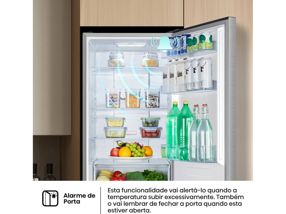 Frigorífico Combinado HISENSE RB390N4BCC (No Frost - 186 cm - 304 L - Inox)