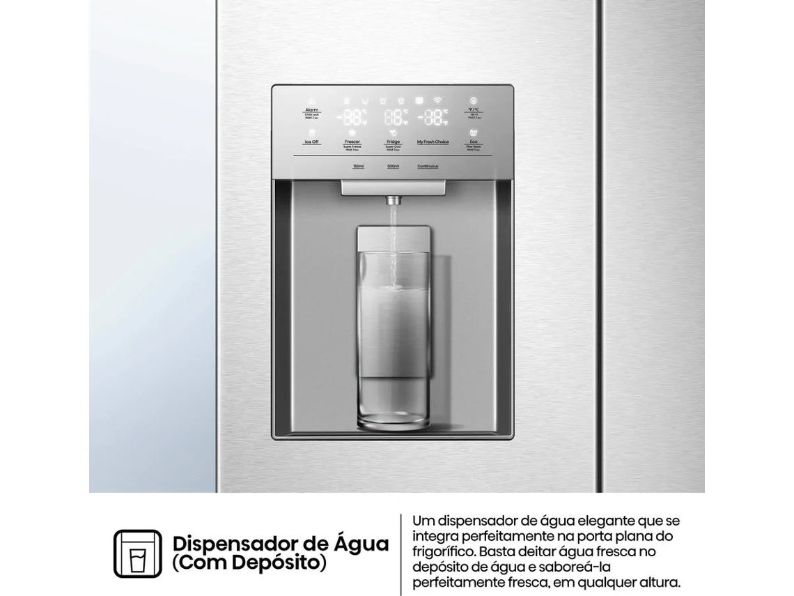Frigorífico Americano HISENSE RQ5P470SYID D (No Frost - 178.5 cm - 483 L - Inox)
