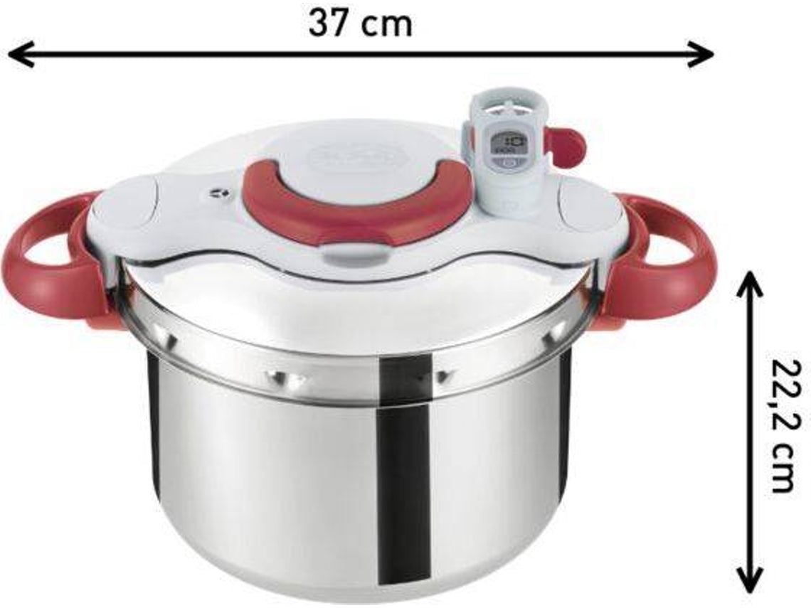 Panela de Pressão TEFAL Clipso Minut Perfect P4620733 (6 L)