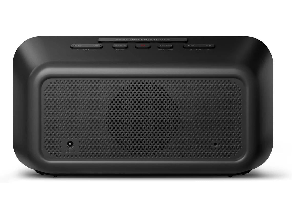 Rádio Despertador PHILIPS TAR3306 (Preto - Digital - Alarme Duplo - Função Snooze - Bateria e Pilhas)