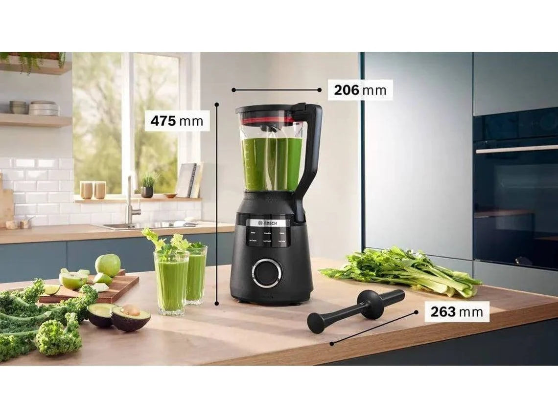 Liquidificador BOSCH MMB6654B (1800 W - 2 L - Preto)
