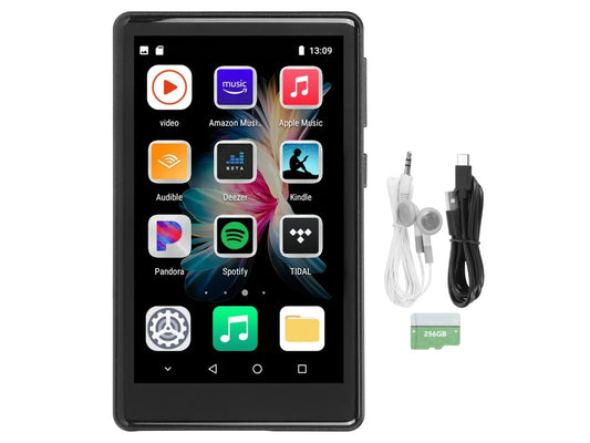 Leitor Mp3/Mp4 Bluetooth SMANDY Mp03 4.0Inch 32G Rom 256G Tf Preto