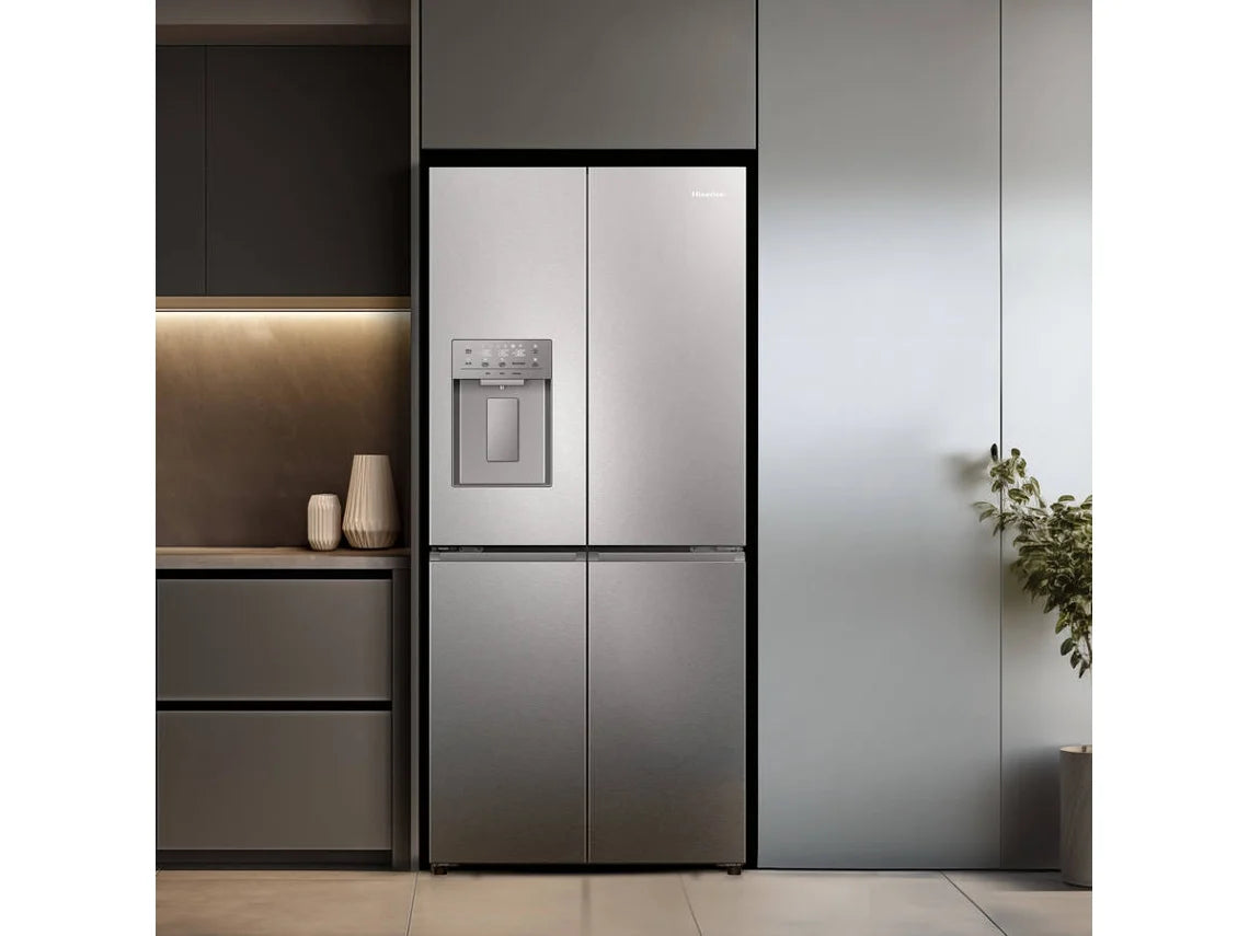Frigorífico Americano HISENSE RQ5P470SYID D (No Frost - 178.5 cm - 483 L - Inox)