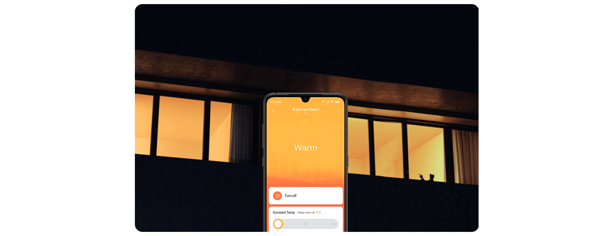 Aquecedor Convector XIAOMI Mi Smart Space Heater S (2200W)