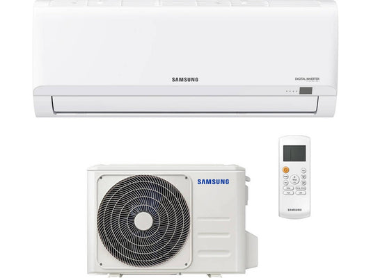 Ar Condicionado SAMSUNG AR12TXHQBWK (24 m² - 12000 BTU - Branco)