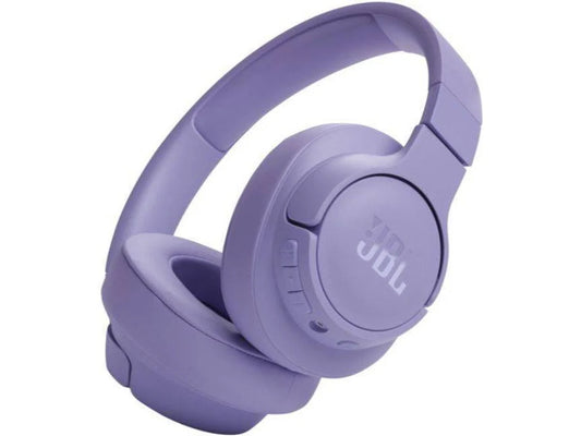 Auscultadores Bluetooth JBL TUNE 720 BT (Over Ear - Microfone - Roxo)