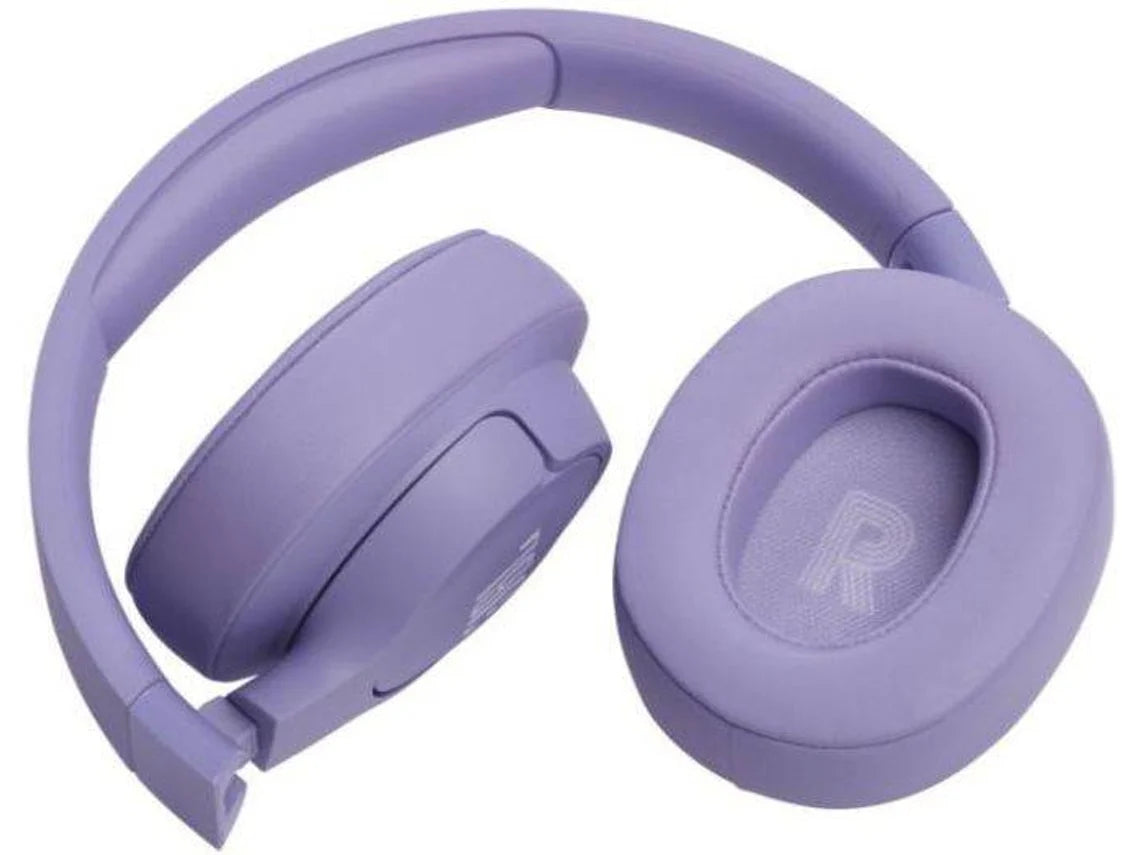 Auscultadores Bluetooth JBL TUNE 720 BT (Over Ear - Microfone - Roxo)