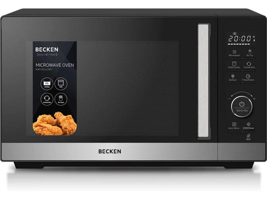 Micro-ondas BECKEN BMWO9035BK Air Fryer (27 L - Com Grill - Preto)