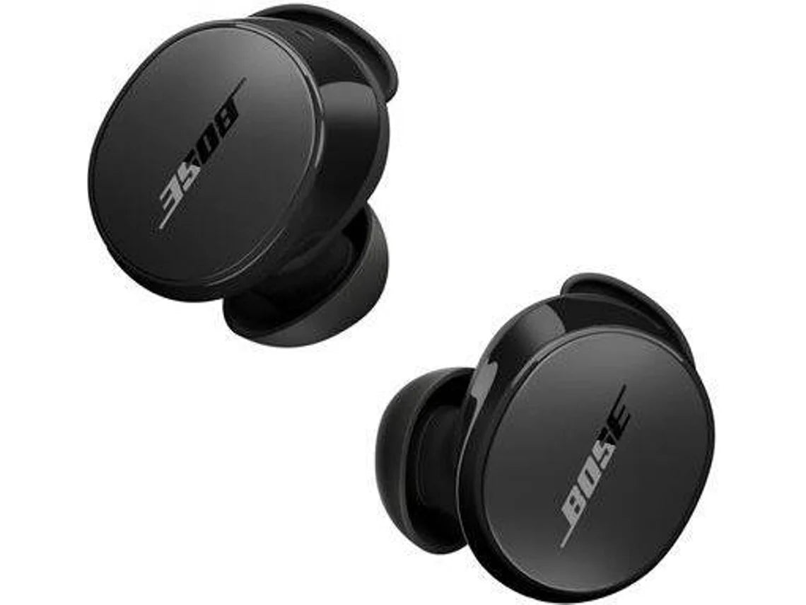 Auriculares Bluetooth True Wireless BOSE QuietComfort (In Ear - Microfone - Noise Cancelling - Preto)
